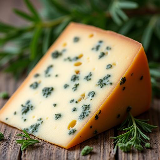 Ein besonderer Käse mit Alpenkräutern